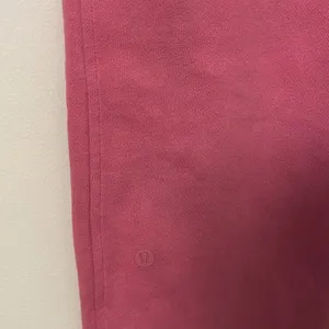 Lululemon Pink Scuba High Rise Jogger Sweatpants Loungewear Size 8 thumbnail 5