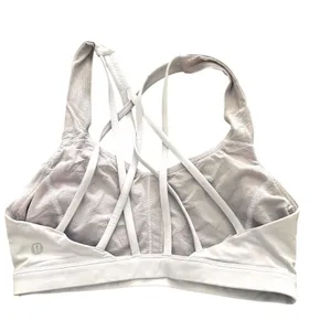 LULULEMON Free To Be Serene Sports Bra Lavender Dew‎ Sz 6 thumbnail 3
