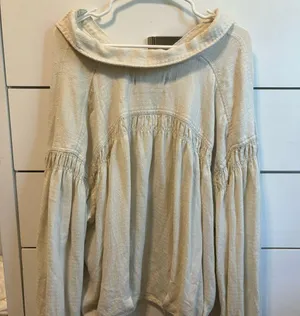 Free People Rockaway Top Ivory thumbnail 4