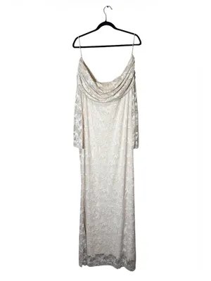 AFRM by Anthropologie Plus,Thelma Lace Ivory Dress,Size 1X,NWT thumbnail 7