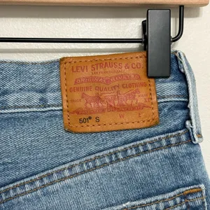 Levi’s Premium 100% Cotton Rigid 501 Skinny Distressed Jeans - Size 25x28 thumbnail 3