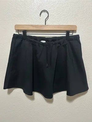 Aritzia Sunday Best Boba Skirt Black Low Rise Micro Mini Skirt Medium thumbnail 2