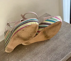 Steve Madden Nude Wedge Heels Platform thumbnail 6
