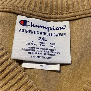 🆕 Champion Women's Soft Touch Rib Mix Pullover Simply Nude Heather 2XL XXL thumbnail 8