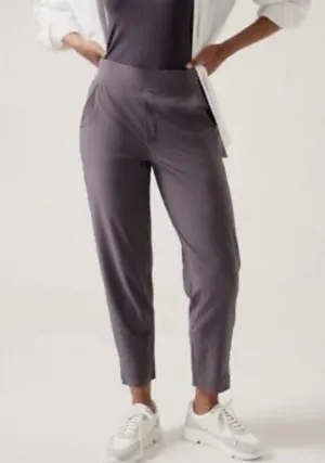 Athleta Brookyn Ankle Pant #198671 in Dusk Violet W1219 Sz 12 thumbnail 1