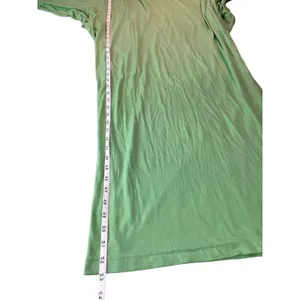 FREE PEOPLE‎ Beach Green Long Sleeve Oversized Maxi Dress XS thumbnail 5