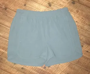 J Crew 0 polyester scalloped trendy preppy chino shorts thumbnail 1
