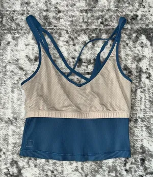 Vuori Rib Crop Tank Top thumbnail 3