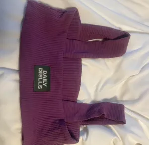 Daily Drills Purple sports bra thumbnail 1