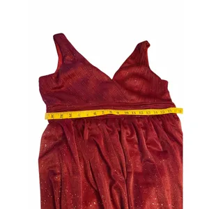 Ever Pretty Red Sparkly Gown thumbnail 7
