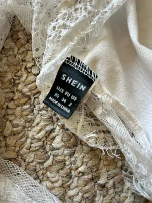 Shein White Lace Top thumbnail 3