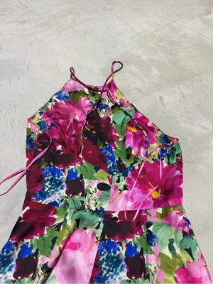 Parker black revolve Selena Floral Midi Dress pink 0 thumbnail 11