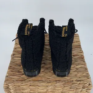 Dr. Martens 1460 PASCAL WOMEN'S FAUX SHEARLING BOOTS Size 7‎ Black thumbnail 8
