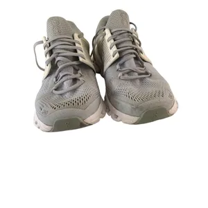 On Running Cloudswift sneaker shoes white grey women's size 8.5 thumbnail 4