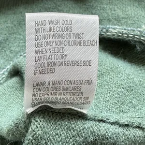 Democracy Space Dye Star Sweater Top Green Blouson Sleeve Ethereal Indie‎ Twee thumbnail 9
