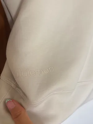 lululemon softstreme crewneck cream sweater thumbnail 2