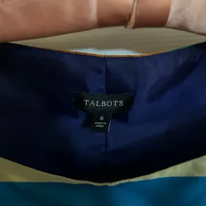 Talbot 100% silk multicolored vest size 6 thumbnail 3
