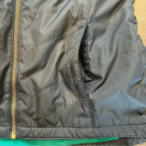 Columbia Navy Blue Fleece Lined Full Zip Up Vest Size Small thumbnail 4