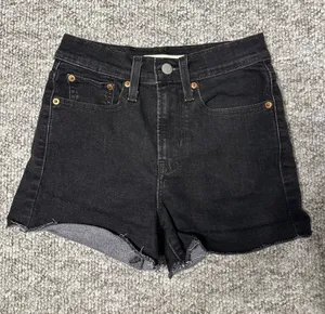 Levi’s Shorts Denim Black High-Rise thumbnail 1