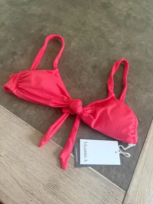 Vitamin A twist front tie back bikini top s thumbnail 3