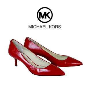 Michael Kors Red Patent Leather Pointed-Toe Stiletto Heels thumbnail 11