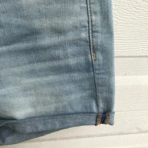 American Eagle Womens Shorts Denim Jean High Rise Roll Cuff Size 10 thumbnail 7