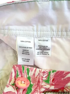 EUC Lilly Pulitzer Callahan Shorts Flamingo Pattern Size 0 thumbnail 5