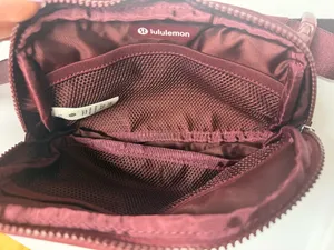 Lululemon Burgundy Belt Bag thumbnail 4