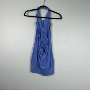 LULULEMON Flow & Go Tank Blue Sz‎ 4 thumbnail 4