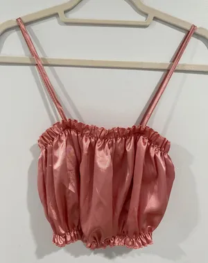 Pink Crop Top thumbnail 3