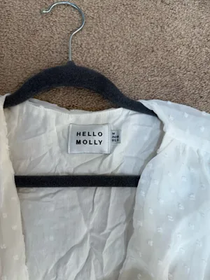 Hello Molly Mini Dress White thumbnail 2