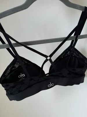 Alo Airlift Mesh Logo Sports Bra thumbnail 5