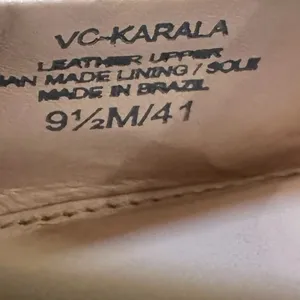 Vince Camuto Karala Beige Leather Mid Heel Pointed Toe Pump Choose 9.5M thumbnail 9