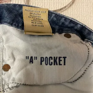 VTG Y2K 7 for all Mankind Classic Blue Women's Jeans Low Rise BootCut thumbnail 12
