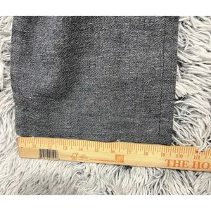 LOFT Womens‎ Trouser Textured Pants Size 10P Gray thumbnail 9