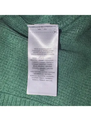 Lauren Ralph Lauren Green Knit Hooded Sweater Woman’s Size Medium Outdoor RL thumbnail 7