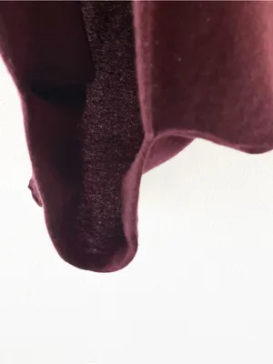 Quince Mongolian Cashmere Batwing Burgundy Oversized Dolman Sweater thumbnail 5