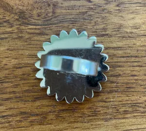Large Daisy  & Gold Plated Ring thumbnail 5