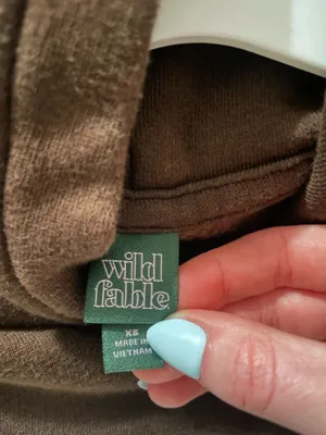 Wild Fable Brown oversized hoodie thumbnail 2