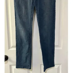 Oh! Mamma Dark Wash Full Panel Maternity Jeans L Over-the-Belly Pregnancy Denim thumbnail 4