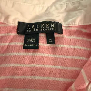 Lauren Ralph Lauren Pink/white cotton rugby women’s XL thumbnail 3
