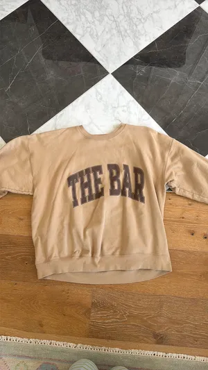 The Bar Varsity Sweatshirt Crewneck Oversized thumbnail 2