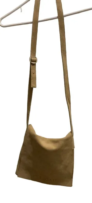 Pulicati Leather Suede Crossbody Messenger Bag Purse Italian Boho‎ Rustic Hippie thumbnail 1