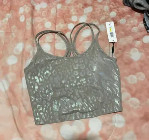 Calvin Klein performance crop top built in bra thumbnail 1