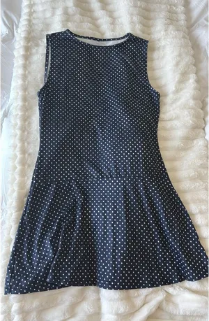 Polka Dot dress Blue Size M thumbnail 1