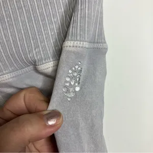 Free people movement Good Karma Leggings light gray‎ size XS/S thumbnail 4