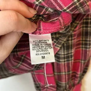 Entro Hot Pink Brown Wool Blend Latest Obsession Ruffle Top thumbnail 9