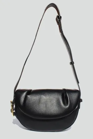 Flour Half Moon Crossbody Women's Street Level Black thumbnail 1