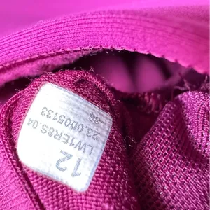 Lululemon Mastered Motion Cropped Cutout Tank Top Magenta Purple MGPR 12 thumbnail 6