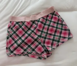Victoria’s Secret PINK Pajama Shorts Plaid thumbnail 1